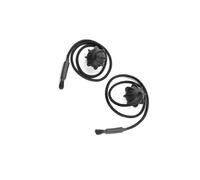 BILKAR Cordes tablettes à Colis Compatible avec Seat pour Ibiza pour FR pour Ateca Intérieur De Voiture Hayon Coffre Étagère À Colis Cordon De Cordon Tonneau Sangle De Couverture Sangle De Corde