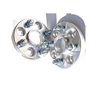 BILKAR Élargisseurs de Voie Compatible avec Civic 1980-2007 Les Cales De Moyeu Centrées sur Voiture Adaptateurs D'entretoises De Roue PCD 4x100 56,1(Silver,20mm)