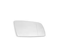 BILKAR Verre rétroviseur latéral Compatible avec pour 5 Series E60 E61 2003 2004 2005 2006 2007 2008 2009 2010 Rétroviseurs Chauffants en Verre Anti-Angle Mort pour Grand Angle(Right)