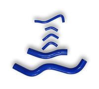 BILKAR Voiture radiateur Tuyau Compatible avec Mitsubishi pour Lancer pour Evo 1 2 3 pour Evolution I II III CD9A CE9A 4G63T 1995-1994 Tuyau Liquide Refroidissement en Silicone(Blue)