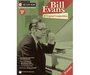 Bill Evans - 10 Original Compositions - Flute, Violin, Guitar, Clarinet, Trumpet, Saxophone, Trombone & Chords - BOOK+CD