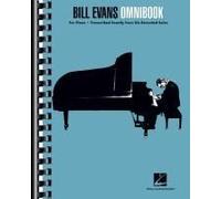 Bill Evans Omnibook For Piano - Jazz Piano Sheet Music Collection With 40 Pieces - Jazz Piano Book W