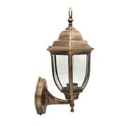 Bill Goff Inc. Applique murale lanterne 10 W LED mur New York lumière jardin lampe E27 230 V (bronze, 4000 K)