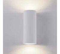 Bill Goff Inc. Lampe LED applique murale en plâtre bidirectionnel éclairage mural couloir chambre salon bureau hôtel double faisceau lumière up&down teinté (sans ampoule)