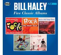 Bill Haley - Five Classic Albums Clock with Haley/Rock N Roll Stage Show/Rockin' Around The World/Bill Haley's Chicks [Import]