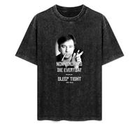 Bill Hicks Non Smokers Quote T-Shirt Printed Tee Graphic Top for Men Black Shirt XXL