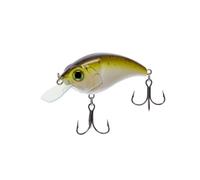 Bill Lewis Lifelike SB-57 MDJ Series Squarebill Crankbait Leurre de pêche avec hameçons triple poignée Mustad, guacamole