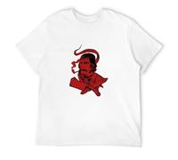 Bill The Butcher Gangs New York Black and White Artsy Men's T-Shirt Unisex White Men Tees S