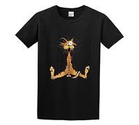 Bill The Cat Cartoon Men Simple Tshirt Black XL
