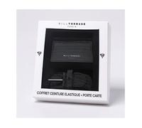 Bill Tornade Coffret ceinture élastique + porte-carte Teo Noir Homme Taille unique