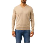Bill Tornade Pull col V homme Milano Beige Homme XXL