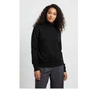 Bill Tornade Pull femme col cheminé uni Venise Noir Femme L