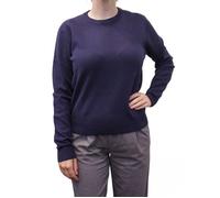 Bill Tornade Pull femme col rond uni Venise Bleu Marine Femme M