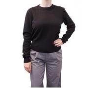 Bill Tornade Pull femme col rond uni Venise Noir Femme M