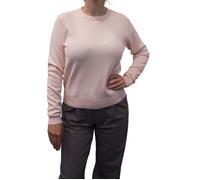 Bill Tornade Pull femme col rond uni Venise Vieux Rose Femme L