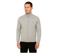 Bill Tornade Pull Full zip en laine mélangé Quebec Gris Homme M