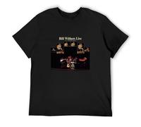 Bill Withers Live at Carnegie Hall 1973 Unisex 100% Cotton Short-Sleeve T-Shirts Black L