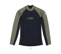 Billabong - 1/1mm Absolute Natural Wetsuit Jacket - Top néoprène enfant Military - 12