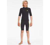 Billabong - 2/2 mm Absolute Springsuit Chest Zip SS - Combinaison de surf enfant Stealth - 8
