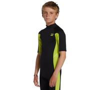 Billabong 202 Foil BZ SS Spring Combinaisons humides Garçon, Fluro Lime, S