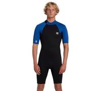 Billabong 202 Foil BZ SS Spring Combinaisons humides pour Hommes, Mid Blue, S