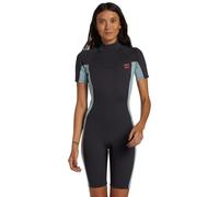 Billabong 202 Foil FL SS Spring Combinaisons humides pour Femmes, Washed Black, S