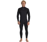 BILLABONG 2026 Revolution Combinaison de plongée pour homme Fermeture Éclair sur la poitrine 4/3 mm Noir/rouge
