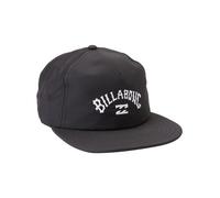 Billabong 6 Panel Mens Adjustable Flat Peak Cap ~ Arch Team noir