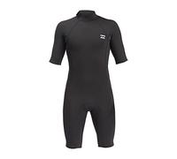 Billabong Absolute 2022 Combinaison de plongée Courte avec Fermeture éclair dans Le Dos pour Homme Noir