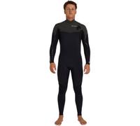 BILLABONG Absolute Ultra Combinaison de plongée zippée pour homme 4/3 mm Noir tempête