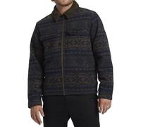 BILLABONG Barlow Sherpa Jacket, Dark Brown, XL Men's