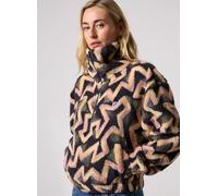 Billabong - Women's Barra Half Zip - Pull polaire - XS - black sands