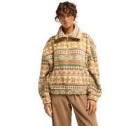 Billabong - Polaire à col montant demi-zippée - Barra Half Zip Sea Fog pour Femme - Taille M - Marron Marron M