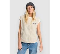 Billabong Be Happy Fleece Gilet blanc XS