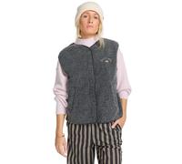 Billabong - Polaire sans manches en sherpa - Be Happy Vest W Black Sands pour Femme - Taille S - Gris Gris S