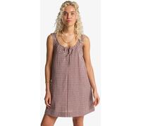 Billabong Billabong Red Gingham Check Sweet As Ever Mini Dress Red EU 40 (UK 12)