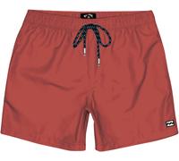 BILLABONG Boardshorts 'All day' rouge orangé / noir / blanc, Taille XS