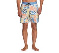 BILLABONG Boardshorts 'Good Times' bleu clair / jaune / anthracite / abricot, Taille XS
