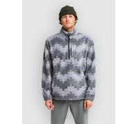 Billabong Boundary Mock Neck Half-Zip Pull polaire gris XL