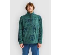 Billabong Boundary Mock Neck Half-Zip Pull polaire vert S