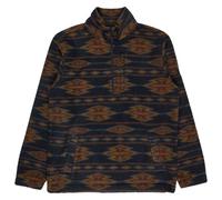 Polaire Billabong Boundary demi-zip marron bleu - XXL