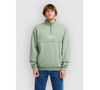 Billabong Burleigh Mock Neck Half-Zip Sweat vert XXL