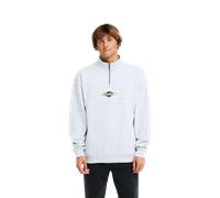 Billabong Burleigh Mock Neck Half-Zip Sweat gris S