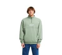 Billabong Burleigh Half Zip Sweatshirt Vert L Homme