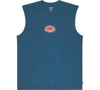 BILLABONG Burn Out Muscle Débardeur pour homme Bleu sarcelle, Bleu sarcelle, XXL