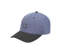Billabong Casquette Flexfit 6 panneaux pour hommes ~ All Day Flexfit bleu