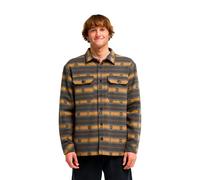 Billabong Offshore Lined Long Sleeve Shirt Marron S Homme