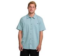 Billabong Chemise Classique Sundays tissée à Manches Courtes pour Homme, Bleu délavé S125 Mini, Taille L