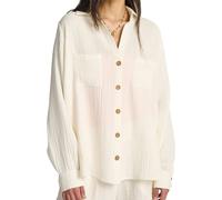 Billabong Swell Long Sleeve Blouse Beige M Femme