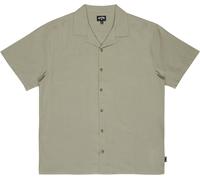 Billabong - Chemise légère - Vacay Linen SS Shirt Moss Green pour Homme en Coton - Taille L - Vert Vert L